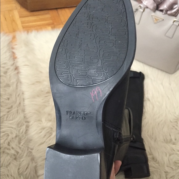 Franco Sarto Genuine leather wide calf boots Sz 9 - Picture 5 of 8